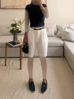CATTLEYA | Bermuda Short l Off-White - Image 3
