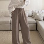CATTLEYA | Peri Silk Pants — Sand Edit