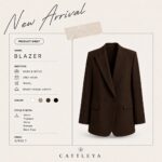 CATTLEYA Blazer | Cocoa Classic
