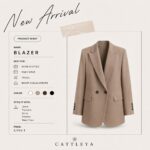 CATTLEYA Blazer |Ston Taupe