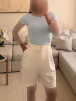 River Island |Slim fit tee | sky blue - Image 3