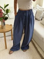 CATTLEYA | Peri Silk Pants — Slate Edit - Image 2