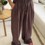 CATTLYA | Peri Silk Pants — Espresso Edit