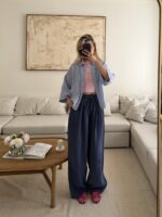 CATTLEYA | Peri Silk Pants — Slate Edit