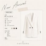 CATTLEYA Blazer | Off-White