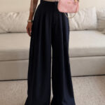 CATTLEYA Wide Leg Pants | Midnight Marin