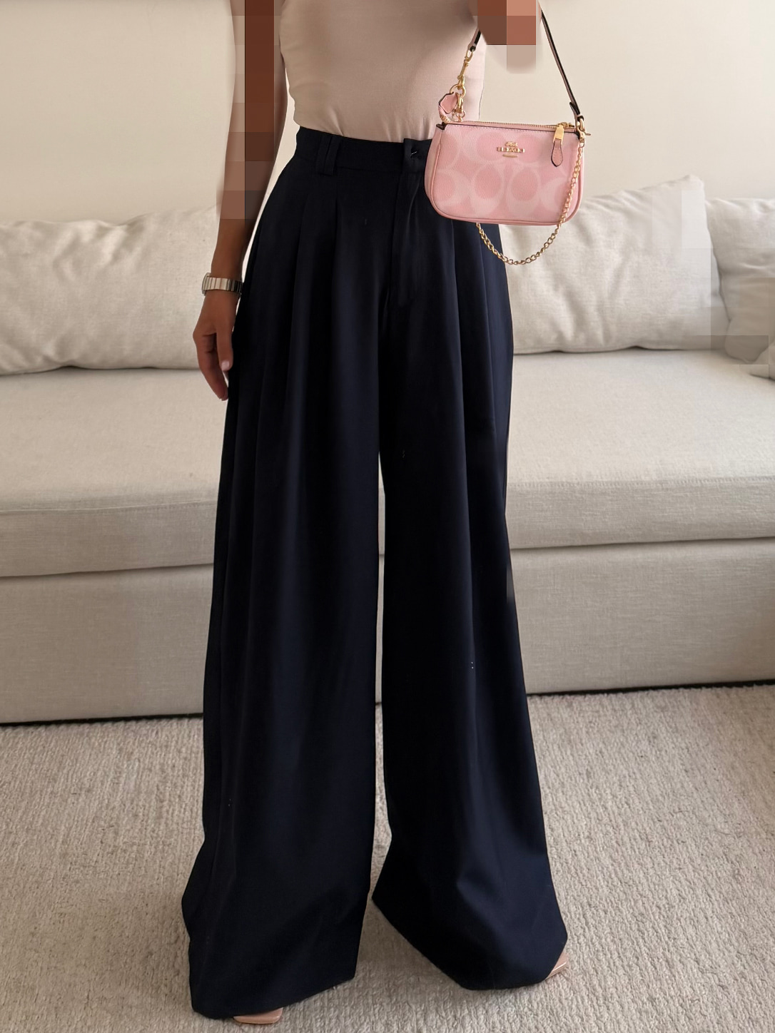 IMG_8530-2 CATTLEYA Wide Leg Pants | Midnight Marin - Image 1