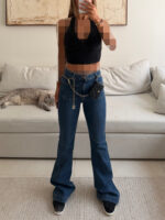 BERSHKA | Backless Halter Top - Image 3