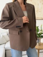 CATTLEYA Blazer | Mocha - Image 7