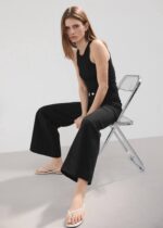 Mango |Jet Black Wide-Legs - Image 6