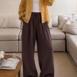 CATTLYA | Peri Silk Pants — Espresso Edit