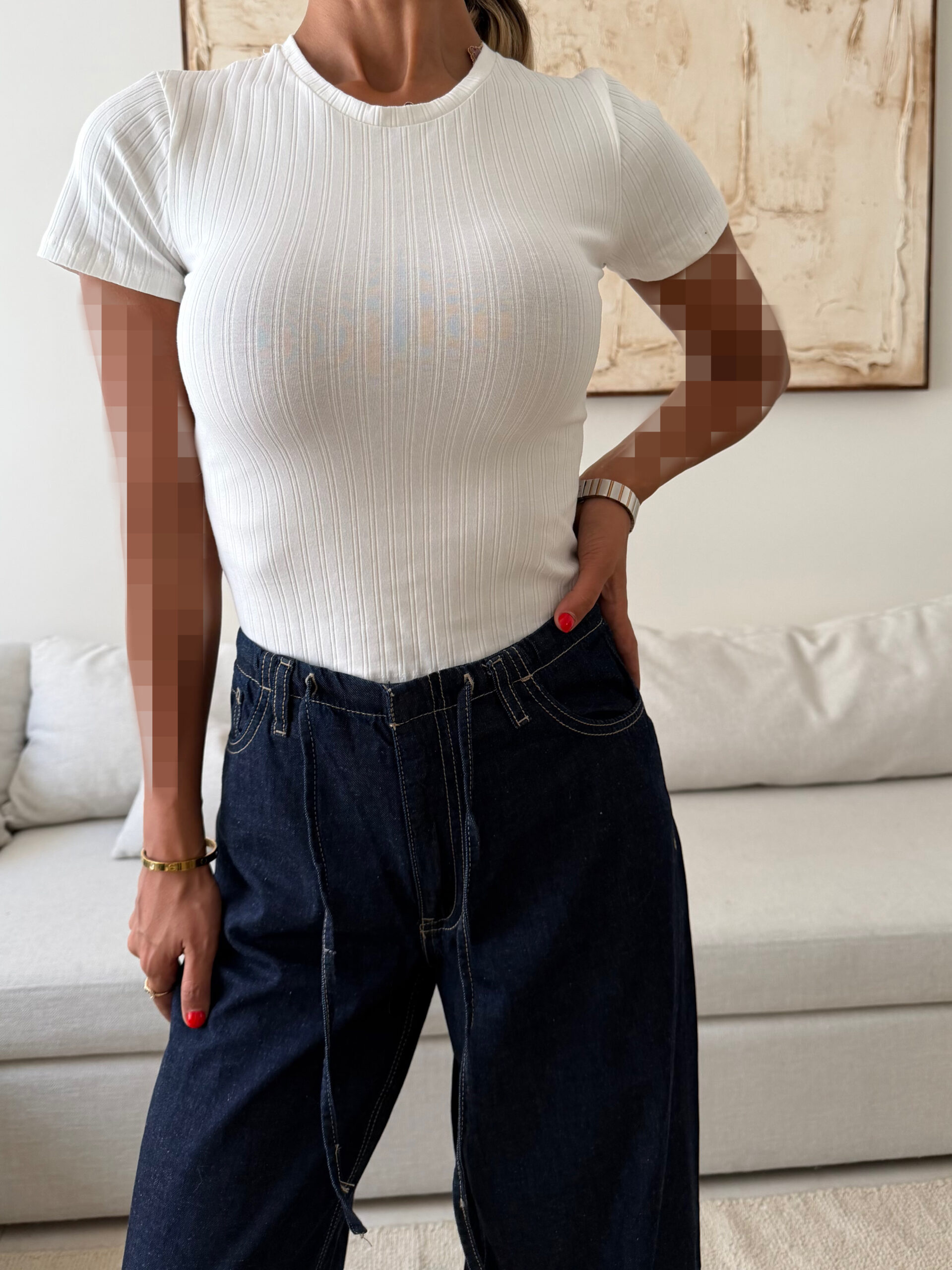 1234B34E-C5DF-4638-BDA7-3E9512C40707 تیشرت بیسیک | River Basic Tshirt - white - Image 1