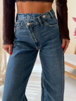 ZARA Cross Waist Jeans | شلوار جین کمر ضربدری زارا - Image 2