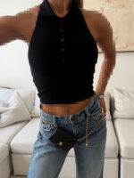 River Ialand  Halter- Neck Open Back Top - Image 4