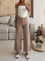 Stradivarius Pearl White Tube Top - Image 4