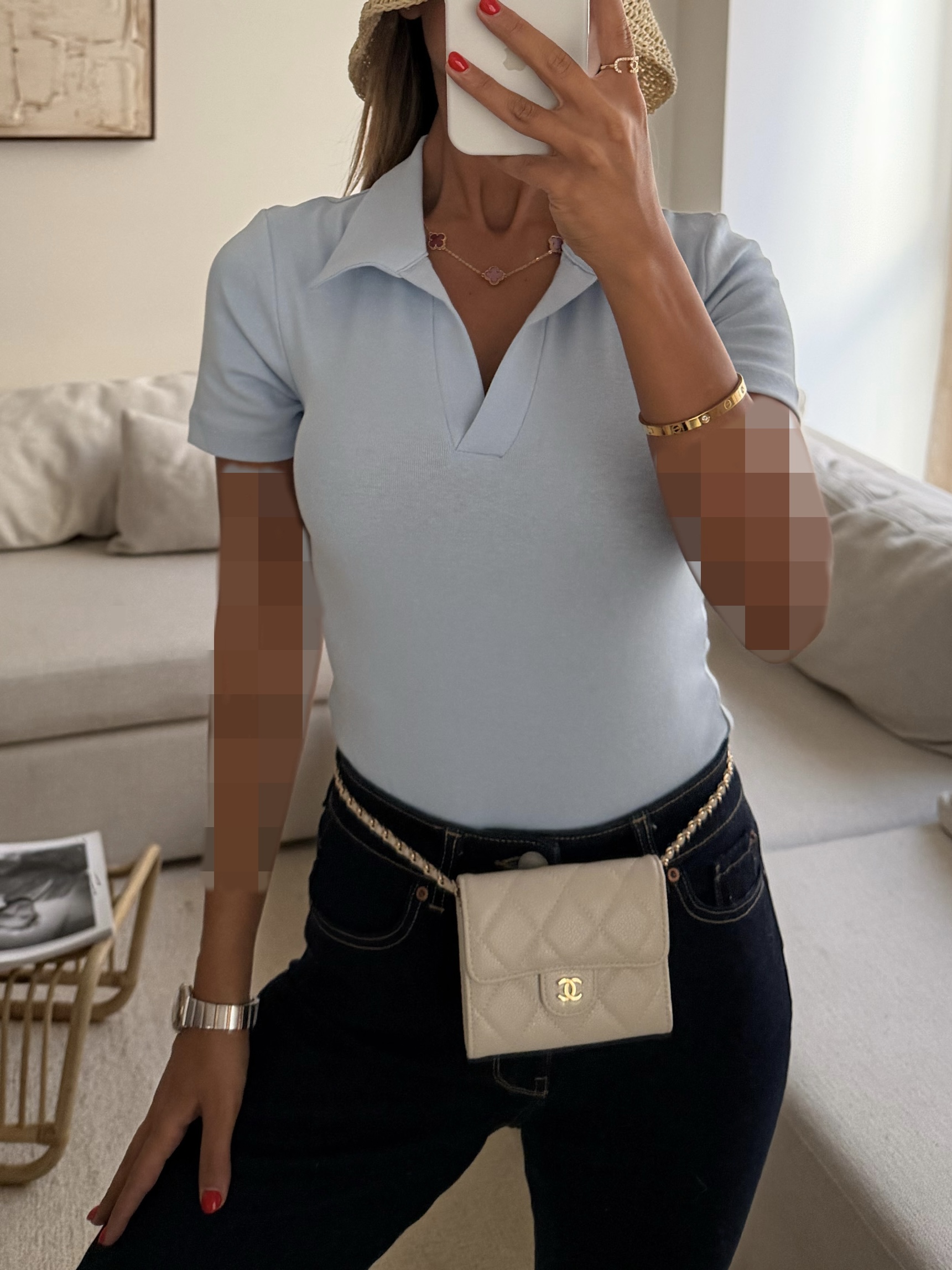 3A3E5D44-C23F-4CB1-9B3F-C38A83D34C02 پولو شرت -Polo Shirt | Sky Blue - Image 1