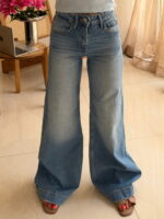 Stradivarius Super Wide Jeans | شلوار جین سوپر واید آبی کلاسیکِ استرادیواریوس - Image 3