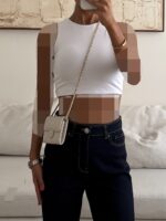 کراپ زارا | Zara Crop Top - white