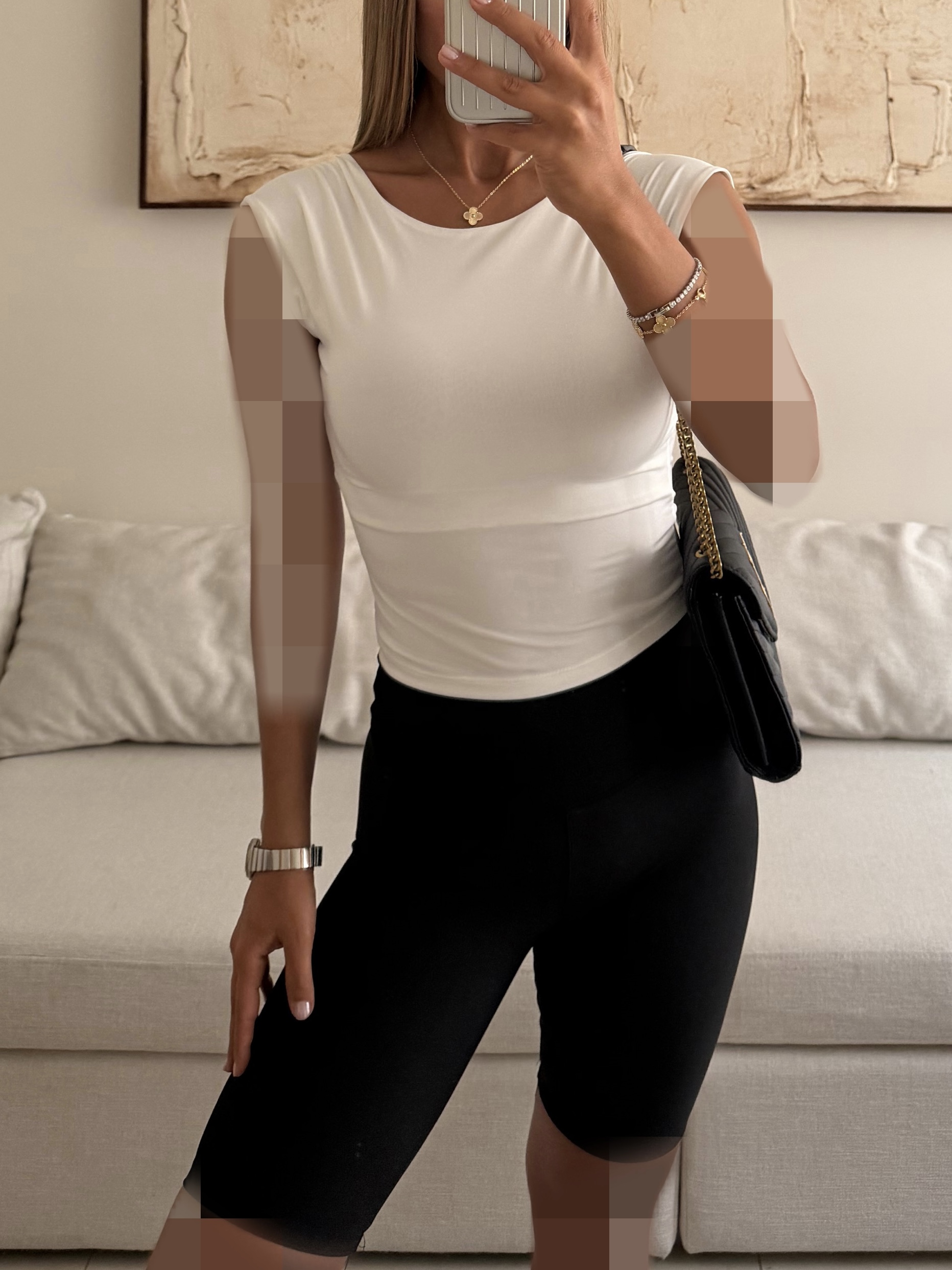8D12FD6E-1F2A-4907-A4EB-05635679AC96 Sterdivarius-Bardot Top | Off-white - تصویر 1