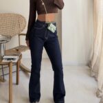 شلوار جین منگو Mango Slim Bootcut Jean