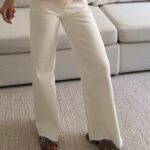 شلوار جین H&M wide leg -White