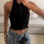 River Ialand  Halter- Neck Open Back Top