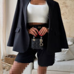 CATTLEYA Blazer | Black Nocturne