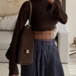 Zara Long Sleeve Crop Top