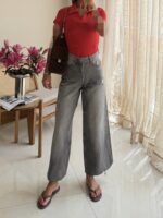 FB Sister Cropped Wide Jeans | شلوار جین واید کوتاه اف‌بی سیستر - Image 2