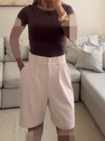 CATTLEYA | Bermuda Short| Baby pink