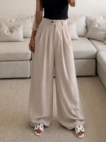CATTLEYA Wide Leg Pants | Lovry
