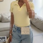پولو شرت -Polo Shirt | Pastel Lemon