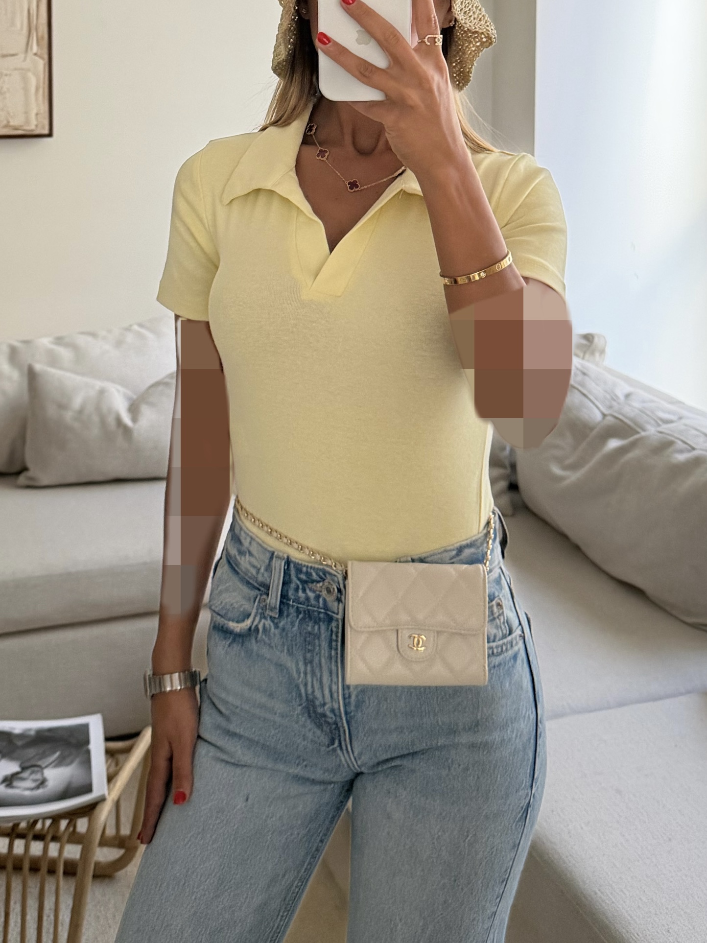 FE23B6C5-EA61-40D0-A90E-105EAAE963C7 پولو شرت -Polo Shirt | Pastel Lemon - Image 1