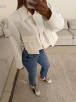 CATTLEYA Boxy Blazer | Off-White - تصویر 6