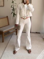 CATTLEYA Boxy Blazer | Off-White - تصویر 5