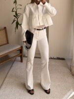 CATTLEYA Boxy Blazer | Off-White - تصویر 3