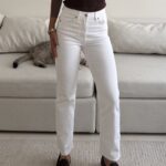 Zara | Iconic White Slim Jeans