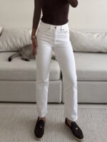 Zara | Iconic White Slim Jeans