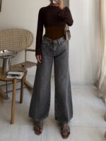 ZARA Shadow Move | Wide Leg Mid Rise