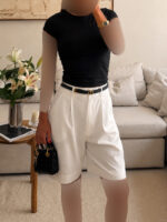 River Island - Slim fit tee| Black - Image 2