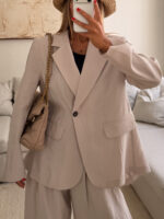 CATTLEYA | Peri Silk Blazer - lvory