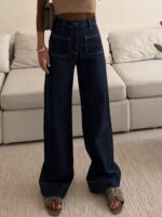 H&M | Wide Leg Utility Jean - Image 2