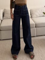H&M | Wide Leg Utility Jean - Image 2