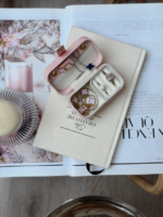 Velvet jewelry Mini box|Pink