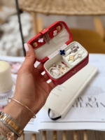 Velvet jewelry Mini box|Red - Image 3