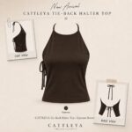CATTLEYA | Tie-Back Halter Top - Image 3