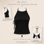 CATTLEYA | Tie-Back Halter Top - Image 2