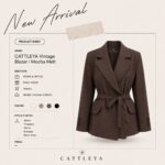 CATTLEYA Vintage Blazer | Mocha Melt