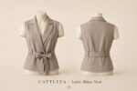 CATTLEYA | Latte Muse Vest - Image 4