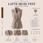 CATTLEYA | Latte Muse Vest
